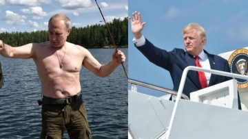  Οι διακοπές του Πούτιν και του Τραμπ σε επτά φωτογραφίες