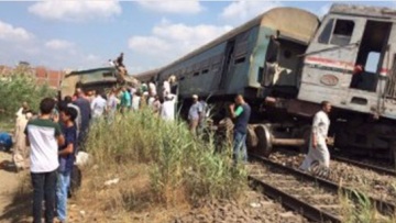 Τραγωδία στην Αίγυπτο: Τουλάχιστον 37 νεκροί σε σύγκρουση τρένων