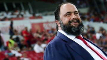 Μαρινάκης: «Ο Ολυμπιακός επέστρεψε εκεί που ανήκει, να προκριθούν όλες οι ελληνικές ομάδες»