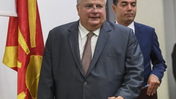 Σε καλό κλίμα οι συναντήσεις Κοτζιά με Ντιμιτρόφ και Ζάεφ 