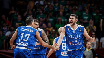 Ελλάδα-Λιθουανία 77-64: Μεγάλη νίκη και θριαμβευτική πρόκριση!