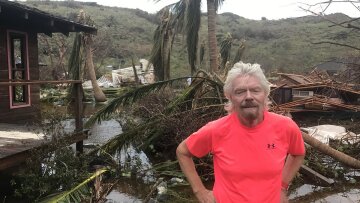 Φωτογραφίες: Η Ίρμα ισοπέδωσε το νησί - παράδεισο του Ρίτσαρντ Μπράνσον