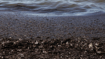 Σαρωνικός: Καθαρίζουν την επιφάνεια της θάλασσας και το πετρέλαιο «κολλάει» στο βυθό!