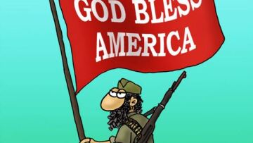 Με έναν αντάρτη που εξυμνεί τις ΗΠΑ το καυστικό σχόλιο του Αρκά για το τετ-α-τετ Τραμπ-Τσίπρα