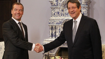 Μεντβέντεφ: Σημαντικός και αξιόπιστος εταίρος της Ρωσίας η Κύπρος
