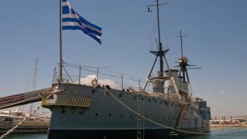 Tο θωρηκτό «Αβέρωφ» θα παραμείνει στη Θεσσαλονίκη μέχρι τις 21 Νοεμβρίου