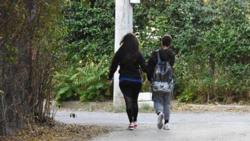 Βίκυ Σταμάτη: Πήγε το πρωί τον γιο της στο σχολείο 