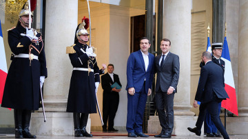 Παρίσι: Τι συζήτησαν Τσίπρας-Μακρόν στο Ελιζέ