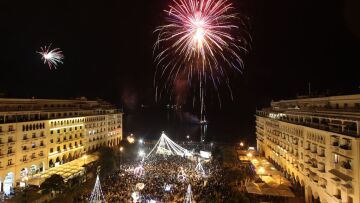Θεσσαλονίκη: Πάνω από 5.000 πυροτεχνήματα θα κάνουν τη νύχτα… μέρα στην αλλαγή του χρόνου