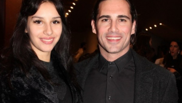 Το φιλί του Άνθιμου Ανανιάδη στον... αγέννητο γιο του 