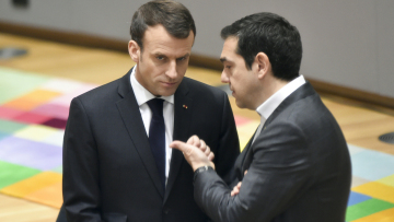 Μακρόν: Η Γαλλία θα υποστηρίξει την Ελλάδα εάν απειληθεί από την Τουρκία