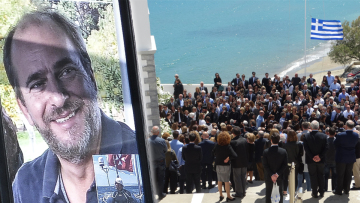 Ράγισαν καρδιές στην κηδεία του Αλ. Σταματιάδη: Ήσουν το σωστό παράδειγμα της οικογένειας