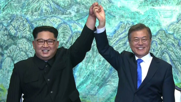 Ιστορική στιγμή: Τέλος ο πόλεμος, τέλος τα πυρηνικά λένε Βόρεια και Νότια Κορέα