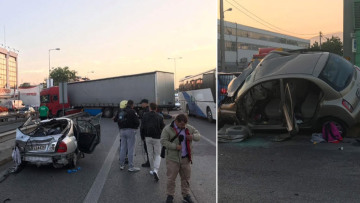 Βίντεο ντοκουμέντο από Κηφισό: Η στιγμή που η νταλίκα πέφτει πάνω στα ΙΧ