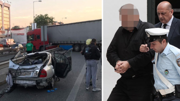 Οχτώ φορές πάνω από το όριο το αλκοόλ στον νταλικέρη που σκότωσε δυο στον Κηφισό 
