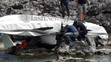 Χανιά: Στο κουφάρι του μοιραίου ταχύπλοου ψάχνουν τα αίτια της τραγωδίας 