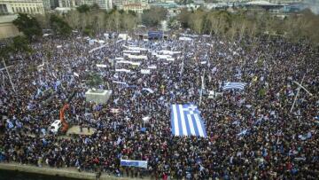 Η Ελλάδα δεν μπορεί να επιβιώσει χωρίς τη Μακεδονία, λένε οι διοργανωτές των συλλαλητηρίων