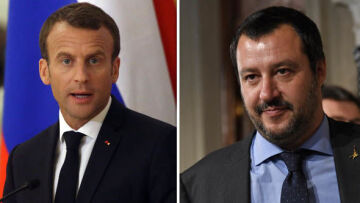 Στα «μαχαίρια» Μακρόν - Σαλβίνι για το προσφυγικό στο παρά 5 της Συνόδου