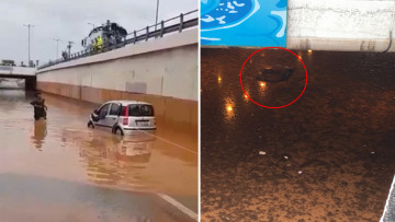 Βίντεο: Εγκλωβισμένοι οδηγοί στον ανισόπεδο κόμβο της Μάνδρας