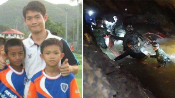 «Συγχωρέστε με»: Το σημείωμα του προπονητή στους γονείς των εγκλωβισμένων παιδιών στην Ταϊλάνδη