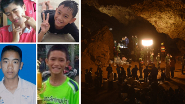 Φωτογραφίες: Αυτά είναι τα 4 αγόρια που σώθηκαν από τη σπηλιά