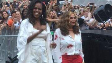 Η Michelle Obama ξεσάλωσε με σορτσάκι στη συναυλία της Beyonce