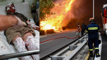 Φωτογραφίες σοκ: Τουλάχιστον 50 άτομα στα νοσοκομεία - Οι 6 διασωληνωμένοι σε ΜΕΘ