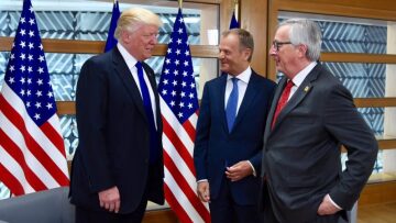 O Τραμπ εξασφάλισε παραχωρήσεις από την Ε.Ε. για να αποφύγει έναν εμπορικό πόλεμο 