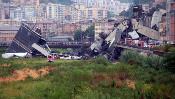 Ιταλία: Στους 35 οι νεκροί από την κατάρρευση της γέφυρας στη Γένοβα