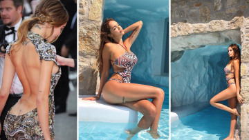 Φωτογραφίες: Η σέξι Γαλλίδα που... τρέλανε τις Κάννες παραθερίζει στην Ελλάδα 