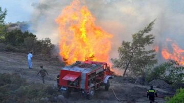 Υπό έλεγχο τέθηκε η φωτιά που εκδηλώθηκε στα Κανάκια Σαλαμίνας