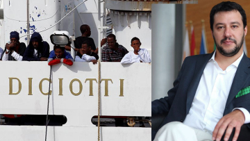 Ιταλία: Στο στόχαστρο του εισαγγελέα ο Σαλβίνι για το πλοίο με τους μετανάστες