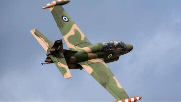  Πτώση εκπαιδευτικού αεροπλάνου της Πολεμικής Αεροπορίας κοντά στη Σπάρτη