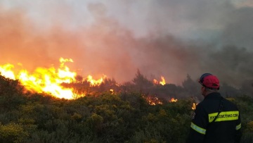 Σπάρτη: Πυρκαγιά σε εξέλιξη στην περιοχή Κελεφά Λακωνίας 