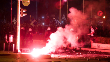 Θεσσαλονίκη: Μας έριξε χημικά χωρίς λόγο η αστυνομία, καταγγέλλουν οι ειρηνικοί διαδηλωτές