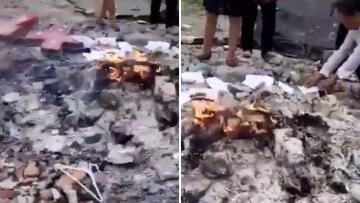 Πογκρόμ κατά των Χριστιανών στην Κίνα: Καίνε Βίβλους και καταστρέφουν σταυρούς