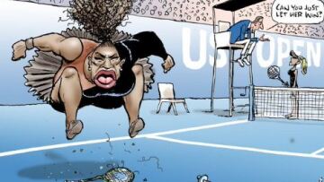 Το καρτούν για τη Σερένα Γουίλιαμς που προκάλεσε σάλο: Ρατσιστικό, σεξιστικό ή απλά... δίκαιο;