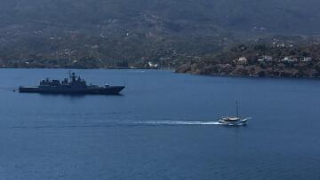 «Απόβαση» Ρώσων στον Πόρο - Δείτε την εντυπωσιακή φρεγάτα «Admiral Essen»