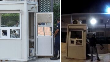 Σάλος με το βίντεο από την επίθεση του Ρουβίκωνα και τη στάση του αστυνομικού