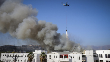 Ανησυχία για τον καπνό μετά τη λήξη συναγερμού από τη φωτιά στο πανεπιστήμιο Ηρακλείου