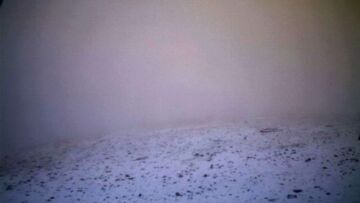 Καιρός: Bίντεο από την κακοκαιρία - Ο «Ξενοφών» το... έστρωσε στον Όλυμπο