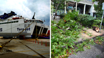 Κακοκαιρία: Ο «Ξενοφών» σε πλήρη εξέλιξη - Δεμένα πλοία, διακοπές ρεύματος, πτώσεις δέντρων