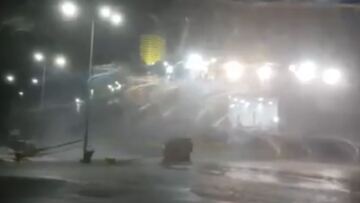 Βίντεο: Το Superruner δίνει μάχη για να κρατηθεί δεμένο στο λιμάνι της Ραφήνας