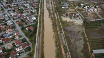 Εντυπωσιακό βίντεο από drone: Εικόνες Αποκάλυψης από το μένος του «Ζορμπά» στην Αργολίδα