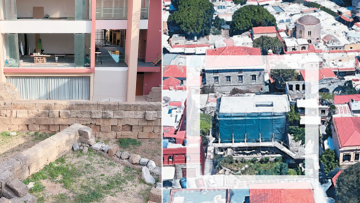 «Έγκλημα» του υπ. Πολιτισμού: Ένα έκτρωμα στην καρδιά της Πόλης των Ιπποτών στη Ρόδο