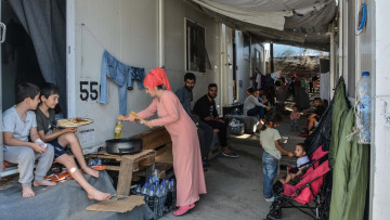 «Ηφαίστειο» το οποίο μπορεί να εκραγεί ανά πάσα στιγμή η Μόρια στη Λέσβο 