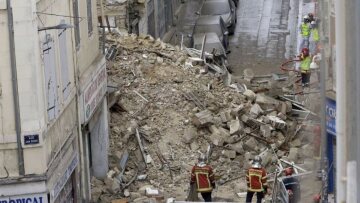 Μασσαλία: Τρεις οι νεκροί από την κατάρρευση των δύο κτιρίων 
