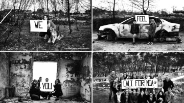 Το συγκινητικό μήνυμα των νέων από το Μάτι: Σε νιώθω Καλιφόρνια, ξέρω πώς είναι να χάνεις τα πάντα