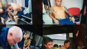 Φωτογραφίες και βίντεο: «Νοσοκομείο» τα αποδυτήρια της Μπόκα