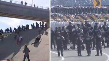 Έκλεισαν τα σύνορα μεταξύ του Σαν Ντιέγκο και της Τιχουάνα - Συγκρούσεις με μετανάστες